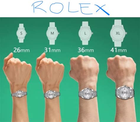 rolex datejust ladies sizes